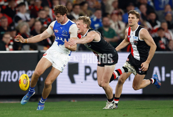 AFL 2025 Round 21 - St Kilda v North Melbourne - A-61035342