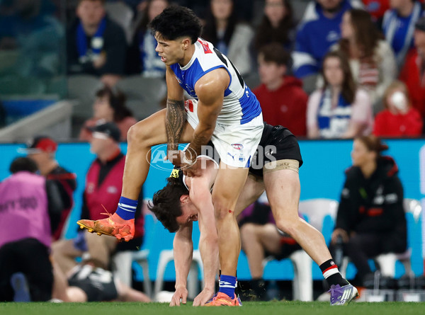 AFL 2025 Round 21 - St Kilda v North Melbourne - A-61035388