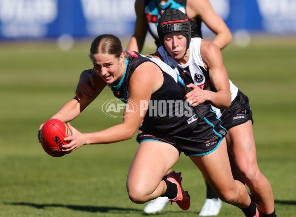 AFLW 2025 Practice Match - Port Adelaide v Collingwood - A-61035398