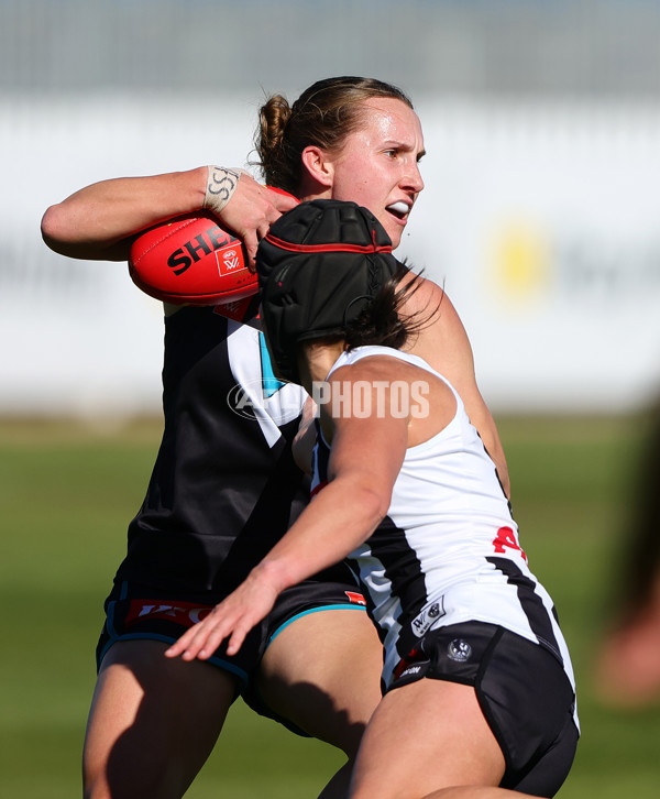 AFLW 2025 Practice Match - Port Adelaide v Collingwood - A-61036985