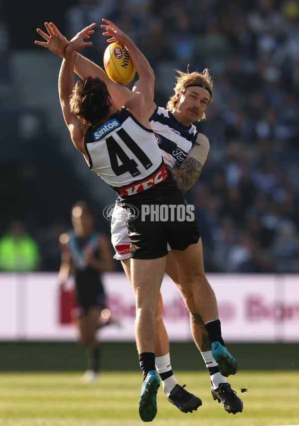 AFL 2025 Round 21 - Geelong v Port Adelaide - A-61038234