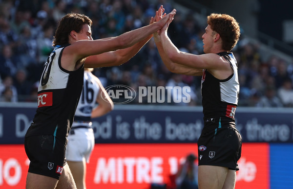 AFL 2025 Round 21 - Geelong v Port Adelaide - A-61039506