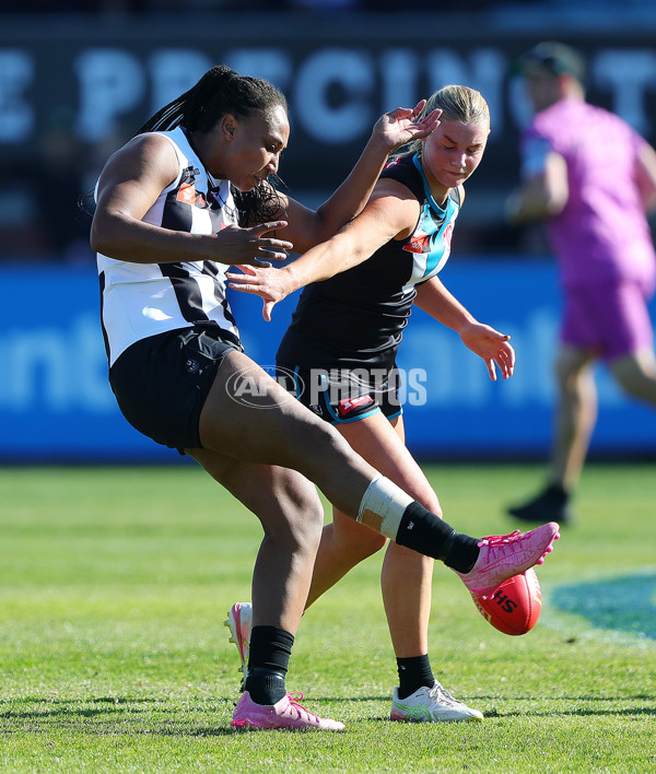 AFLW 2025 Practice Match - Port Adelaide v Collingwood - A-61039510