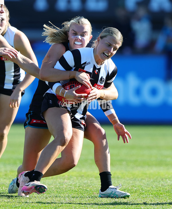 AFLW 2025 Practice Match - Port Adelaide v Collingwood - A-61039536