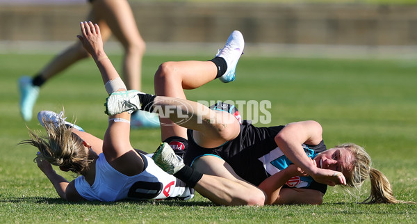 AFLW 2025 Practice Match - Port Adelaide v Collingwood - A-61039538