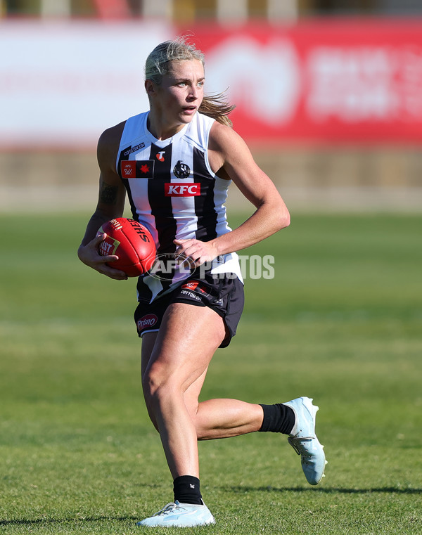 AFLW 2025 Practice Match - Port Adelaide v Collingwood - A-61039548