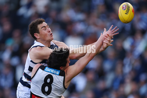 AFL 2025 Round 21 - Geelong v Port Adelaide - A-61043392