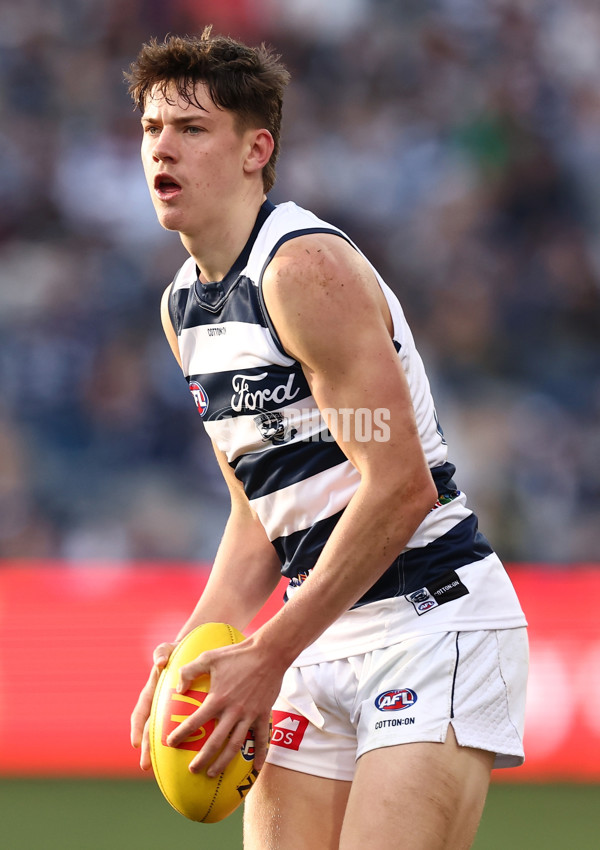 AFL 2025 Round 21 - Geelong v Port Adelaide - A-61044877