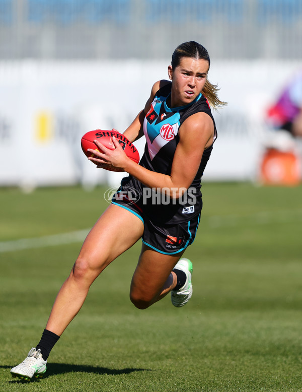 AFLW 2025 Practice Match - Port Adelaide v Collingwood - A-61044893