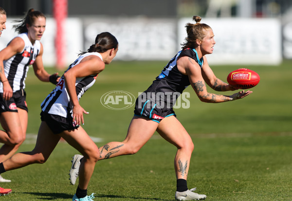 AFLW 2025 Practice Match - Port Adelaide v Collingwood - A-61046441