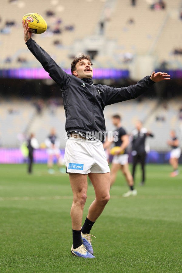 AFL 2025 Round 21 - Fremantle v Carlton - A-61047247
