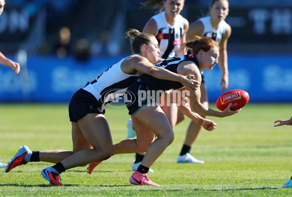 AFLW 2025 Practice Match - Port Adelaide v Collingwood - A-61047254