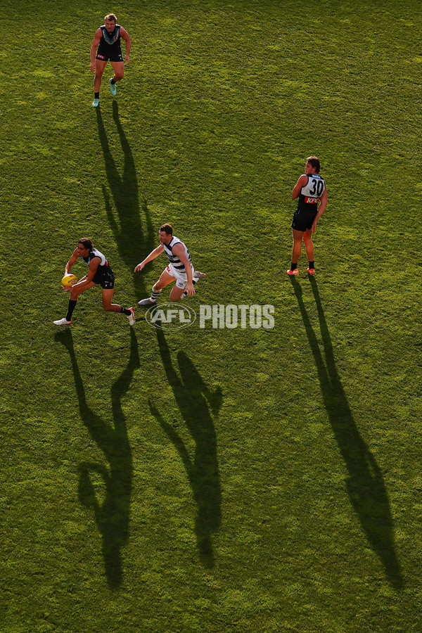 AFL 2025 Round 21 - Geelong v Port Adelaide - A-61047287