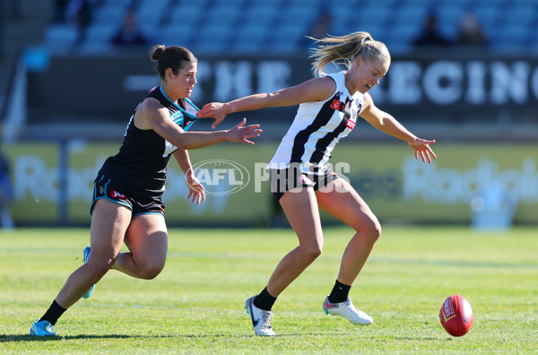 AFLW 2025 Practice Match - Port Adelaide v Collingwood - A-61048762