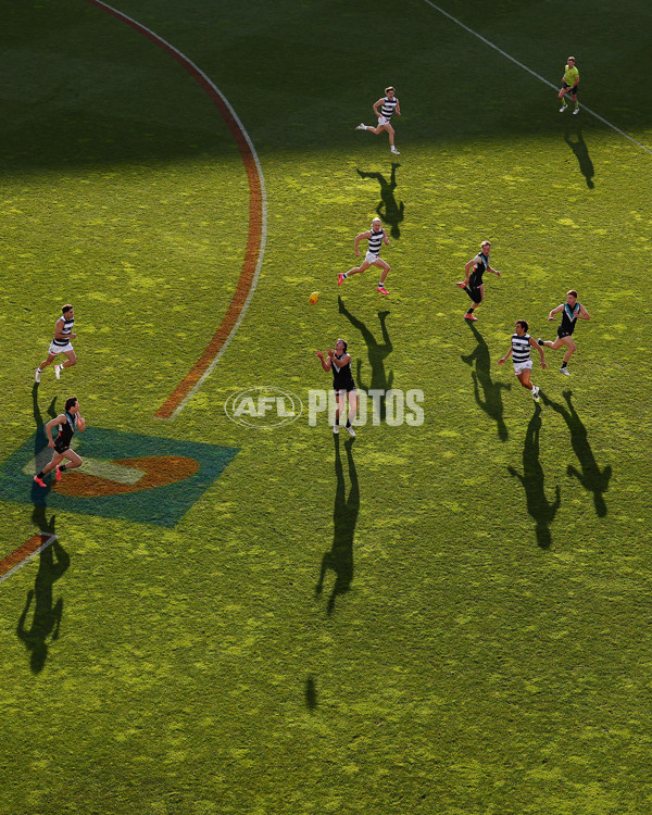 AFL 2025 Round 21 - Geelong v Port Adelaide - A-61048827