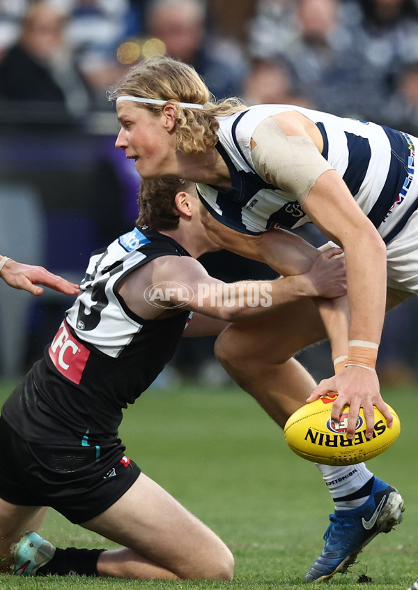 AFL 2025 Round 21 - Geelong v Port Adelaide - A-61050325