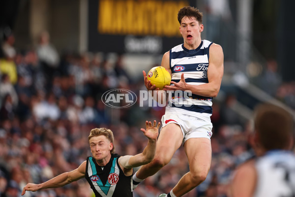 AFL 2025 Round 21 - Geelong v Port Adelaide - A-61050354