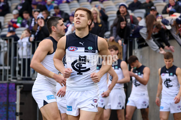 AFL 2025 Round 21 - Fremantle v Carlton - A-61051226