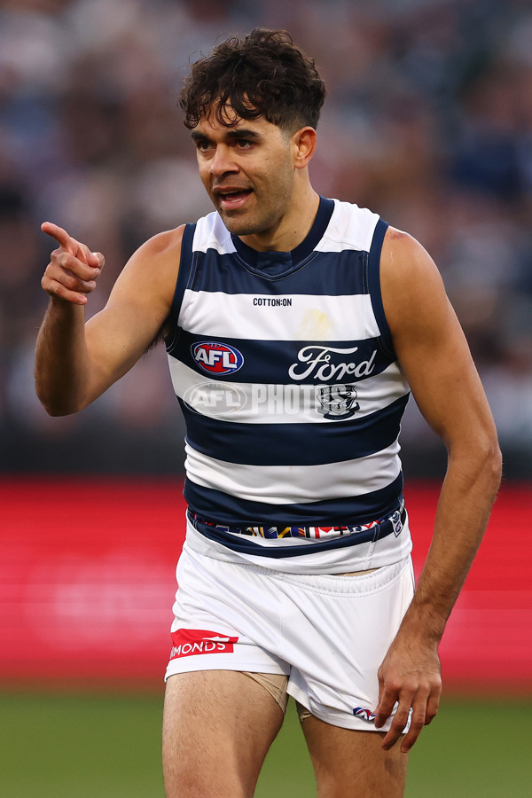 AFL 2025 Round 21 - Geelong v Port Adelaide - A-61051267