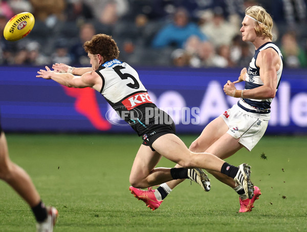AFL 2025 Round 21 - Geelong v Port Adelaide - A-61052967