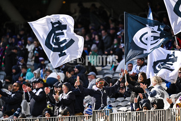 AFL 2025 Round 21 - Fremantle v Carlton - A-61054065
