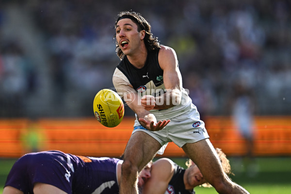 AFL 2025 Round 21 - Fremantle v Carlton - A-61055814