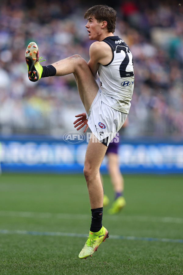 AFL 2025 Round 21 - Fremantle v Carlton - A-61055837