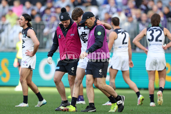 AFL 2025 Round 21 - Fremantle v Carlton - A-61055844