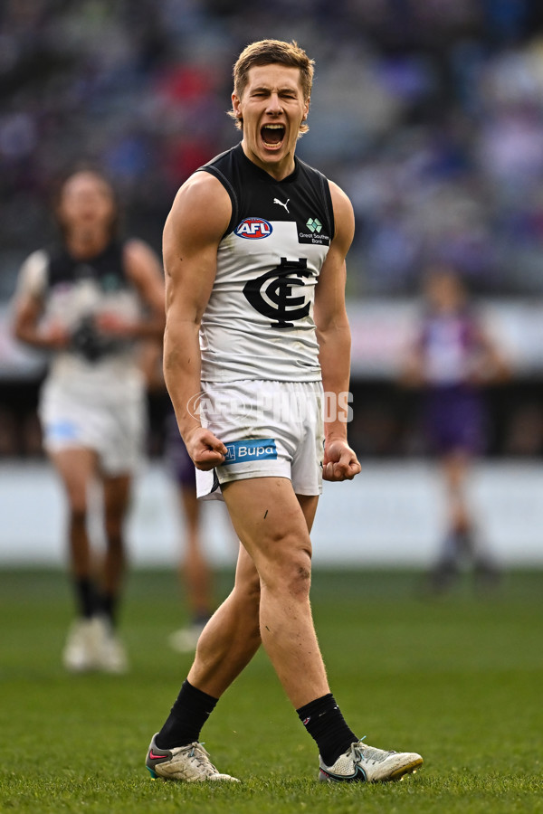 AFL 2025 Round 21 - Fremantle v Carlton - A-61055871