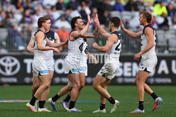 AFL 2025 Round 21 - Fremantle v Carlton - A-61055887