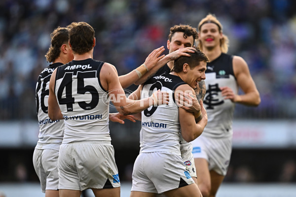 AFL 2025 Round 21 - Fremantle v Carlton - A-61056540