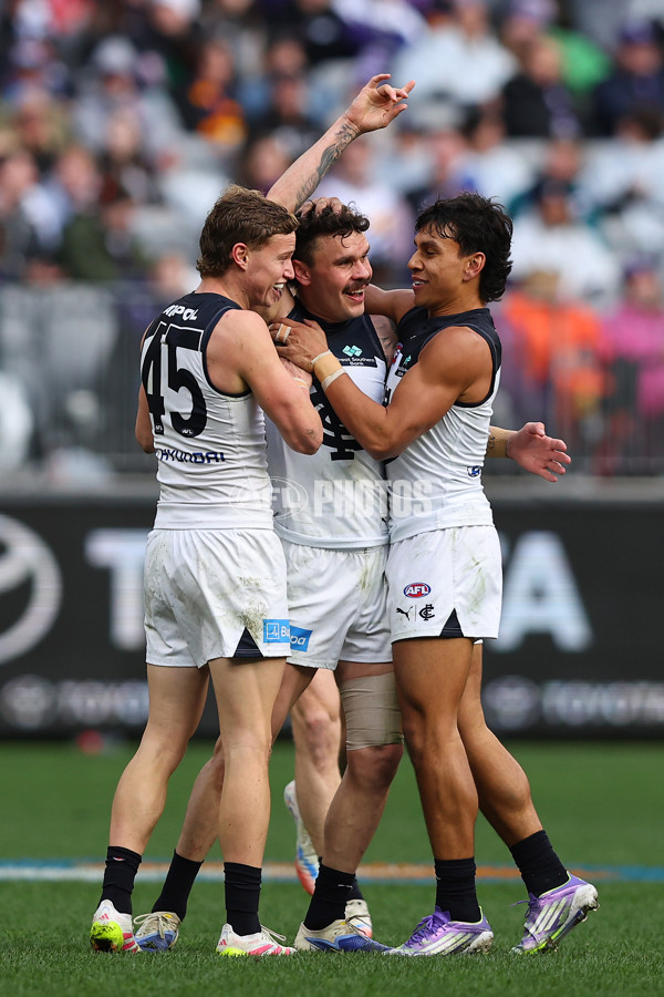 AFL 2025 Round 21 - Fremantle v Carlton - A-61056556