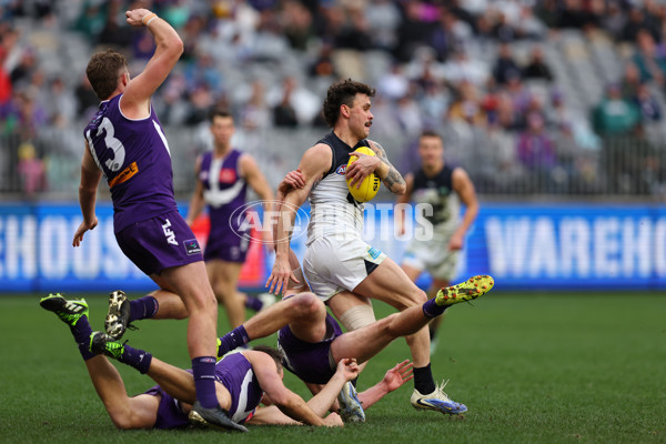 AFL 2025 Round 21 - Fremantle v Carlton - A-61056559