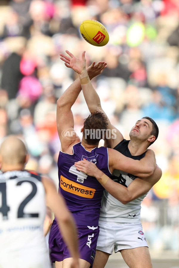 AFL 2025 Round 21 - Fremantle v Carlton - A-61056560