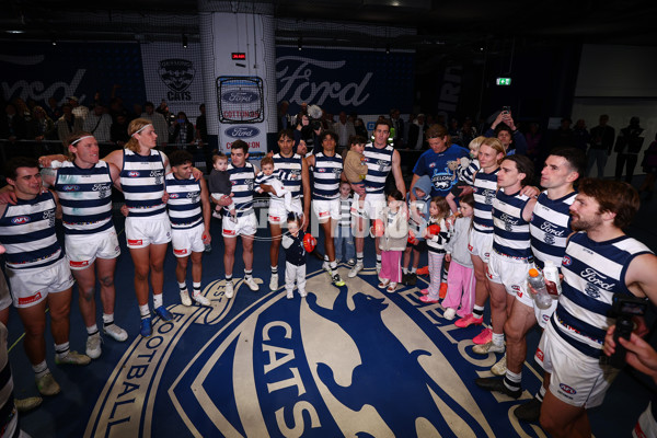 AFL 2025 Round 21 - Geelong v Port Adelaide - A-61056581