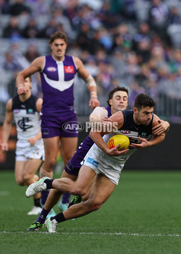 AFL 2025 Round 21 - Fremantle v Carlton - A-61056604