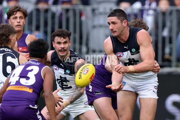 AFL 2025 Round 21 - Fremantle v Carlton - A-61058454