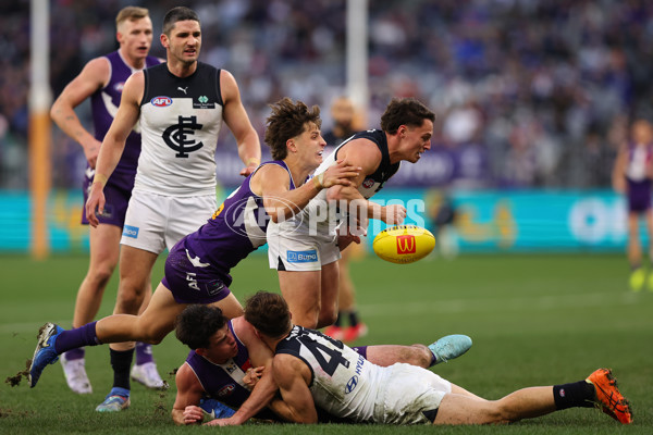 AFL 2025 Round 21 - Fremantle v Carlton - A-61062106