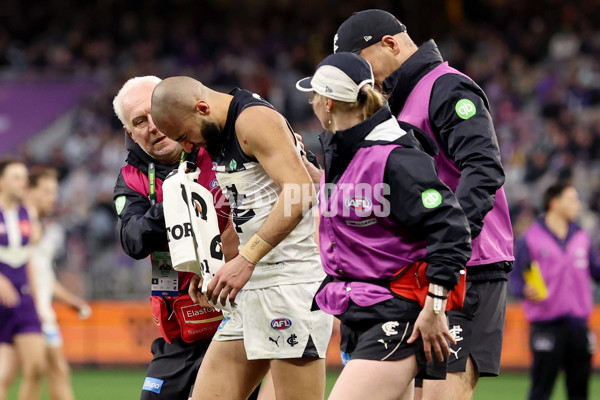 AFL 2025 Round 21 - Fremantle v Carlton - A-61062170