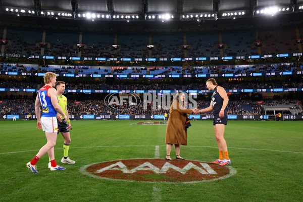 AFL 2025 Round 19 - Carlton v Melbourne - A-61065034