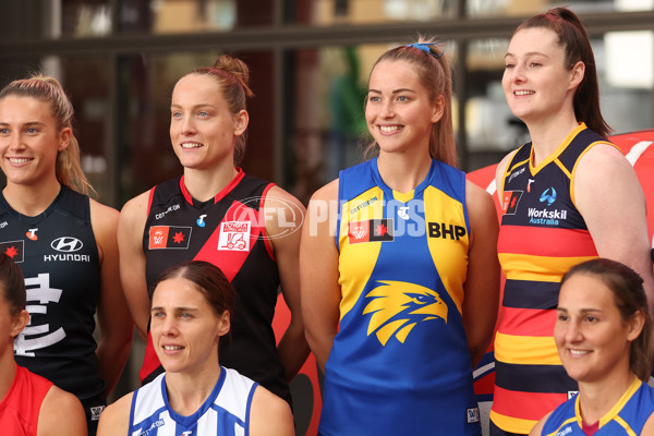 AFLW 2025 Media - AFLW Captains Day - A-61072747