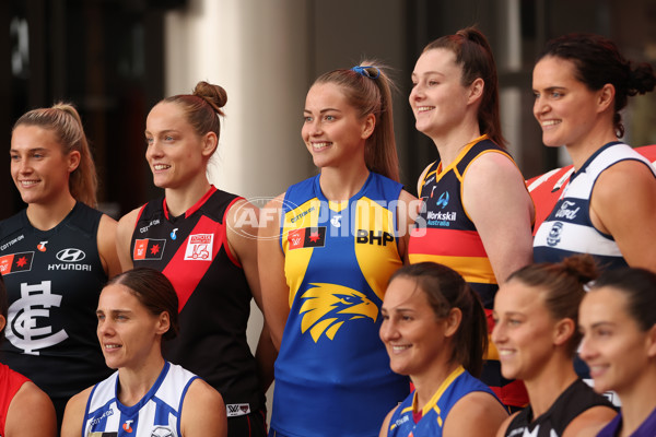 AFLW 2025 Media - AFLW Captains Day - A-61074827