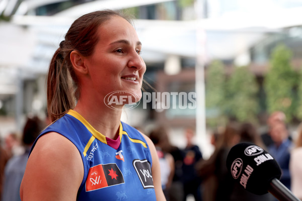 AFLW 2025 Media - AFLW Captains Day - A-61074846