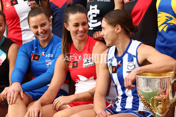 AFLW 2025 Media - AFLW Captains Day - A-61081823