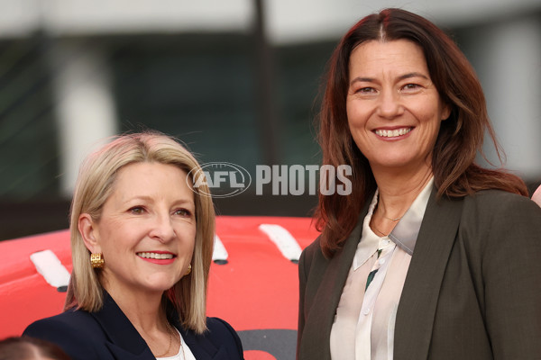 AFLW 2025 Media - AFLW Captains Day - A-61081859