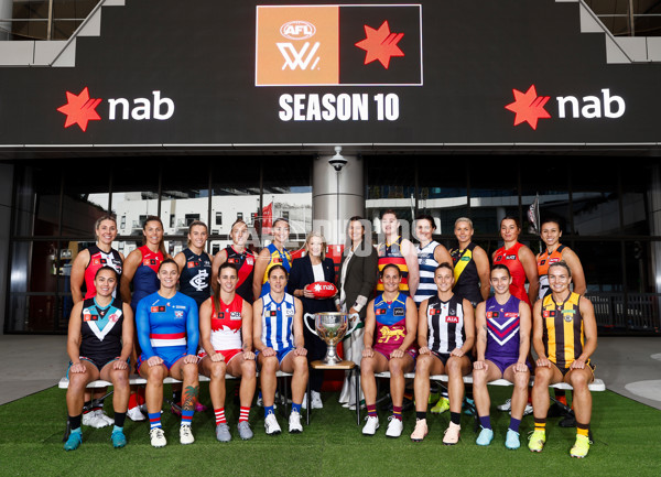 AFLW 2025 Media - AFLW Captains Day - A-61081870