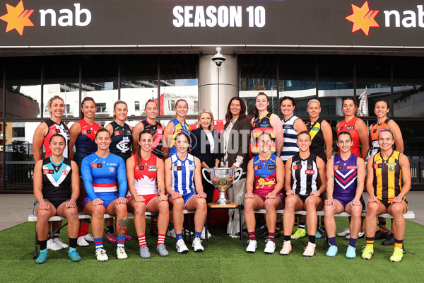 AFLW 2025 Media - AFLW Captains Day - A-61083415