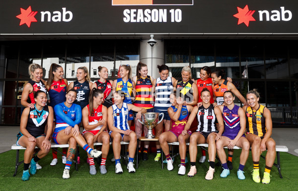 AFLW 2025 Media - AFLW Captains Day - A-61083429