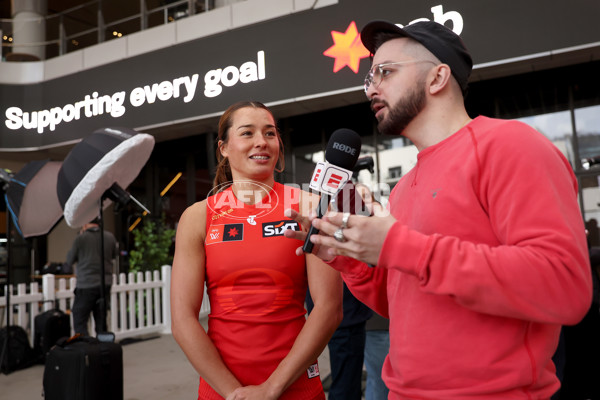 AFLW 2025 Media - AFLW Captains Day - A-61083450