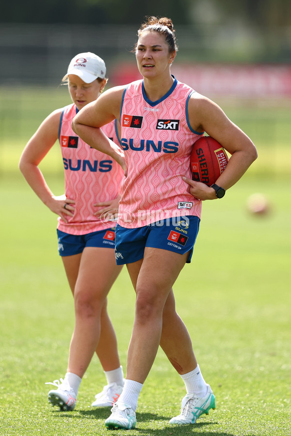 AFLW 2025 Training - Gold Coast 070825 - A-61152370